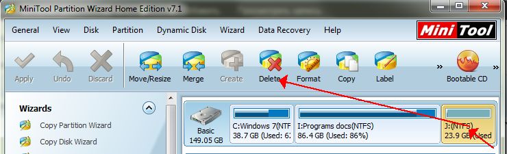 Как разделить жёсткий диск на разделы и как удалить разделы жёсткого диска при помощи бесплатной программы Partition Wizard