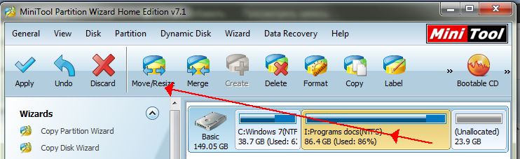 Как разделить жёсткий диск на разделы и как удалить разделы жёсткого диска при помощи бесплатной программы Partition Wizard
