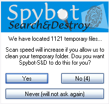 Способы защиты компьютера. SpyWare - программы шпионы. Как найти и удалить вредоностную программу шпиона. Spybot - антишпион.