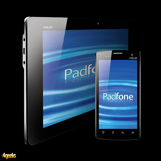 Pad + Phone = Padfone