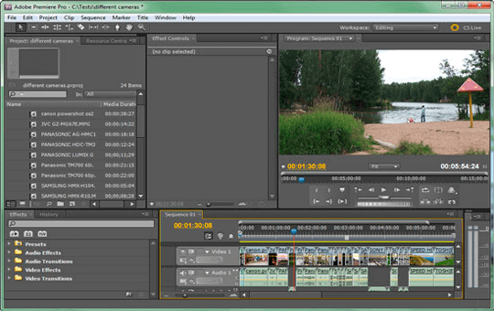 Adobe Premiere Pro 2.0 – программа для видеоредактирования