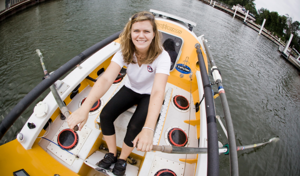 22-летняя Кэти Споц пересекла Атлантику на веслах
