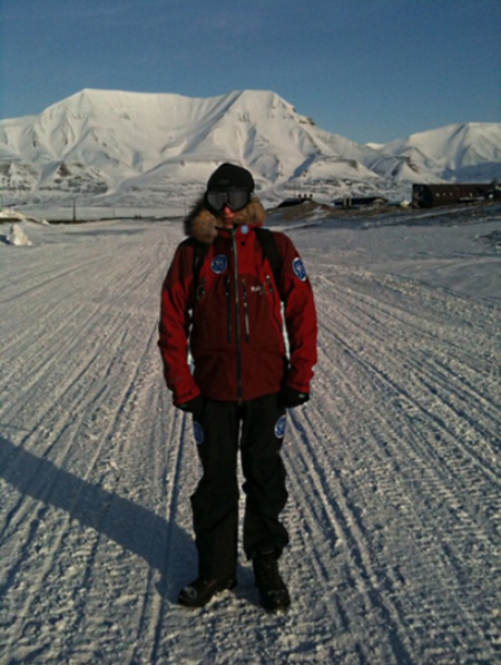 Подросток покоряет Северный полюс и пишет об этом в Интернете