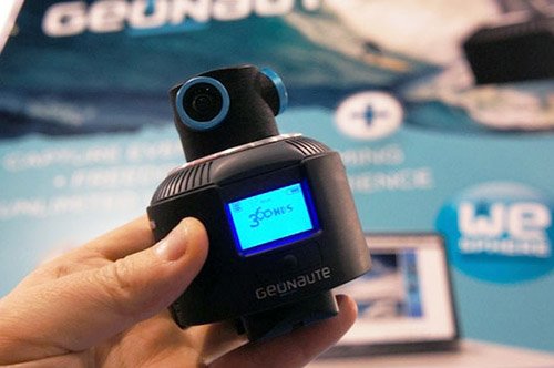 Geonaute представила спортивную камеру для экстремалов, способную записывать круговое видео